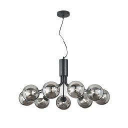 Závěsné svítidlo Honey, černé, 9 x G9, 83,4 x 161 cm - FANEUROPE Obrázek pro produkt Závěsné svítidlo Honey, černé, 9 x G9, 83,4 x 161 cm - FANEUROPE