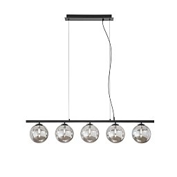 Závěsné svítidlo Honey, černé, 5 x G9, 100 x 15 x 166 cm - FANEUROPE Obrázek pro produkt Závěsné svítidlo Honey, černé, 5 x G9, 100 x 15 x 166 cm - FANEUROPE