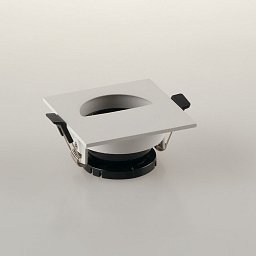 Zápustné svítidlo STENOS, bílé, hranaté - polokruh, 8.5 x 4.2 x 8.5 cm - FANEUROPE Obrázek pro produkt Zápustné svítidlo STENOS, bílé, hranaté - polokruh, 8.5 x 4.2 x 8.5 cm - FANEUROPE