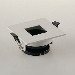 Zápustné svítidlo STENOS, bílé, hranaté - čtverec, 8.5 x 4.2 x 8.5 cm - FANEUROPE Obrázek pro produkt Zápustné svítidlo STENOS, bílé, hranaté - čtverec, 8.5 x 4.2 x 8.5 cm - FANEUROPE