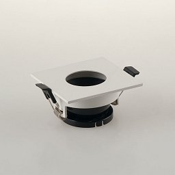 Zápustné svítidlo STENOS, bílé, hranaté - kruh, 8.5 x 4.2 x 8.5 cm - FANEUROPE Obrázek pro produkt Zápustné svítidlo STENOS, bílé, hranaté - kruh, 8.5 x 4.2 x 8.5 cm - FANEUROPE
