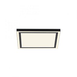 LED stropní svítidlo 30x30cm, černá, dálkové ovládání, stmívatelné, CCT ovládané přes aplikaci Tuya 2700-5000K - JUST LIGHT Obrázek pro produkt LED stropní svítidlo 30x30cm, černá, dálkové ovládání, stmívatelné, CCT ovládané přes aplikaci Tuya 2700-5000K - JUST LIGHT