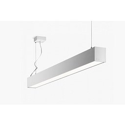 Závěsné svítidlo Lina80 LED-MODUL 65W 7990lm 3000K IP40 stříbrné - HALLA Obrázek pro produkt Závěsné svítidlo Lina80 LED-MODUL 65W 7990lm 3000K IP40 stříbrné - HALLA