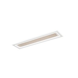 Stropní svítidlo Aux béžové PMMA, obdélník, 40 W, CCT 3000/4000/6500 K, 120 x 30 x 5,5 cm - FANEUROPE Obrázek pro produkt Stropní svítidlo Aux béžové PMMA, obdélník, 40 W, CCT 3000/4000/6500 K, 120 x 30 x 5,5 cm - FANEUROPE