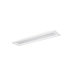 Stropní svítidlo Aux šedé PMMA, obdélník, 40 W, CCT 3000/4000/6500 K, 120 x 30 x 5,5 cm - FANEUROPE Obrázek pro produkt Stropní svítidlo Aux šedé PMMA, obdélník, 40 W, CCT 3000/4000/6500 K, 120 x 30 x 5,5 cm - FANEUROPE