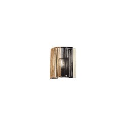 Nástěnné svítidlo Coconut bílá+černá+marrone, kov, 1xE27, 40 W, 20 x 10 x 23 cm - FANEUROPE Obrázek pro produkt Nástěnné svítidlo Coconut bílá+černá+marrone, kov, 1xE27, 40 W, 20 x 10 x 23 cm - FANEUROPE