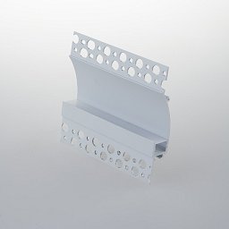 Profil TRIM pro sádrokarton do zdi, bílý, opálový difuzor, 200x9,5x1,4 cm - FANEUROPE Obrázek pro produkt Profil TRIM pro sádrokarton do zdi, bílý, opálový difuzor, 200x9,5x1,4 cm - FANEUROPE
