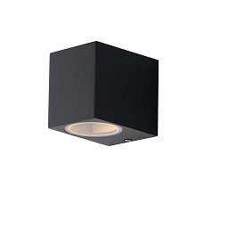 Venkovní nástěnné svítidlo Qubo antracitové, 1xGU10, IP54, 9,3 x 8 x 6,7 cm - FANEUROPE Obrázek pro produkt Venkovní nástěnné svítidlo Qubo antracitové, 1xGU10, IP54, 9,3 x 8 x 6,7 cm - FANEUROPE