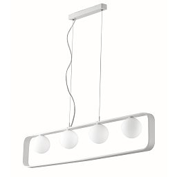 Závěsné svítidlo Roxy bílá, 4xG9, 100 x 10 x 120 cm - FANEUROPE Obrázek pro produkt Závěsné svítidlo Roxy bílá, 4xG9, 100 x 10 x 120 cm - FANEUROPE