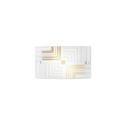 Nástěnné svítidlo SEVENTY bílá, 2xE14, 35 x 8 x 20 cm - FANEUROPE Obrázek pro produkt Nástěnné svítidlo SEVENTY bílá, 2xE14, 35 x 8 x 20 cm - FANEUROPE