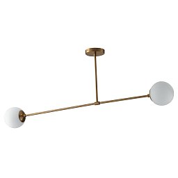 Závěsné svítidlo THEMYS zlatá, 2xE14, 120 x 170 cm - FANEUROPE Obrázek pro produkt Závěsné svítidlo THEMYS zlatá, 2xE14, 120 x 170 cm - FANEUROPE