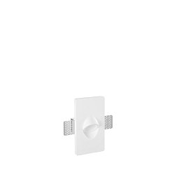 Vestavné svítidlo do zdi Estro (kulaté, sádra) 1 x mini GU10, 160 x 90 x 67 mm - FANEUROPE Obrázek pro produkt Vestavné svítidlo do zdi Estro (kulaté, sádra) 1 x mini GU10, 160 x 90 x 67 mm - FANEUROPE