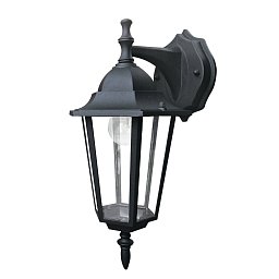 Venkovní nástěnné svítidlo DOWN MILANO černá, 1xE27, IP44, 21 x 36 cm - FANEUROPE Obrázek pro produkt Venkovní nástěnné svítidlo DOWN MILANO černá, 1xE27, IP44, 21 x 36 cm - FANEUROPE