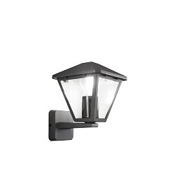 Venkovní nástěnné svítidlo UP PRISMA antracit, 1xE27, IP44, 19,1 x 21,8 x 16 cm - FANEUROPE Obrázek pro produkt Venkovní nástěnné svítidlo UP PRISMA antracit, 1xE27, IP44, 19,1 x 21,8 x 16 cm - FANEUROPE