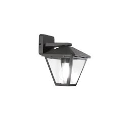 Venkovní nástěnné svítidlo DOWN PRISMA antracit, 1xE27, IP44, 19,1 x 21,8 x 16 cm - FANEUROPE Obrázek pro produkt Venkovní nástěnné svítidlo DOWN PRISMA antracit, 1xE27, IP44, 19,1 x 21,8 x 16 cm - FANEUROPE