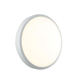 Venkovní nástěnné a stropní svítidlo LED EVER bílá, polykarbonát, 28 W, 3750 lm, 4000 K, se senzorem, IP65, 30 x 7,8 cm - FANEUROPE Obrázek pro produkt Venkovní nástěnné a stropní svítidlo LED EVER bílá, polykarbonát, 28 W, 3750 lm, 4000 K, se senzorem, IP65, 30 x 7,8 cm - FANEUROPE
