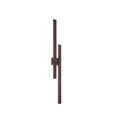 Nástěnné svítidlo Hercules corten, hliník s PC difuzorem, 47 W, 6800 lm, CCT 2700/3500/4000 K, IP65, 60 x 175 x 1420 mm - FANEUROPE Obrázek pro produkt Nástěnné svítidlo Hercules corten, hliník s PC difuzorem, 47 W, 6800 lm, CCT 2700/3500/4000 K, IP65, 60 x 175 x 1420 mm - FANEUROPE