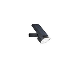 Solární LED reflektor Iris (černý) 1,8 W, 200 lm, CCT 2700-6500 K, 17,9 x 10 x 15 cm - FANEUROPE Obrázek pro produkt Solární LED reflektor Iris (černý) 1,8 W, 200 lm, CCT 2700-6500 K, 17,9 x 10 x 15 cm - FANEUROPE