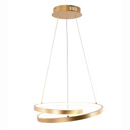 Závěsné svítidlo LED LIEVE zlatá 30 W 4000 lm CCT 40 x 130 cm - FANEUROPE Obrázek pro produkt Závěsné svítidlo LED LIEVE zlatá 30 W 4000 lm CCT 40 x 130 cm - FANEUROPE
