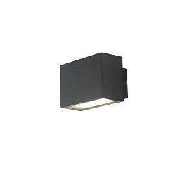 Venkovní nástěnné svítidlo LED AGERA černá hliník 2x3 W 680 lm 3000/4000 K IP54 7 x 18 x 6,5 - FANEUROPE Obrázek pro produkt Venkovní nástěnné svítidlo LED AGERA černá hliník 2x3 W 680 lm 3000/4000 K IP54 7 x 18 x 6,5 - FANEUROPE