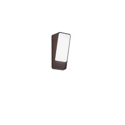 Nástěnné LED svítidlo Coupe (bronzové, hliník) 14 W, 1950 lm, 3000 K, IP65, 8,3 x 8,7 x 20,9 cm - FANEUROPE Obrázek pro produkt Nástěnné LED svítidlo Coupe (bronzové, hliník) 14 W, 1950 lm, 3000 K, IP65, 8,3 x 8,7 x 20,9 cm - FANEUROPE