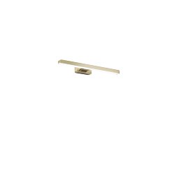 Nástěnné LED svítidlo Lancer (zlaté satinované, kov) 10 W, 40 x 9 x 4 cm - FANEUROPE Obrázek pro produkt Nástěnné LED svítidlo Lancer (zlaté satinované, kov) 10 W, 40 x 9 x 4 cm - FANEUROPE
