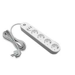 Adaptér Wi‑Fi - 4x Schuko + 3x USB, 1000-2400 W 10 A, vstup 100-240 V, Wi‑Fi 2,4 GHz SMART INTEC - FANEUROPE Obrázek pro produkt Adaptér Wi‑Fi - 4x Schuko + 3x USB, 1000-2400 W 10 A, vstup 100-240 V, Wi‑Fi 2,4 GHz SMART INTEC - FANEUROPE