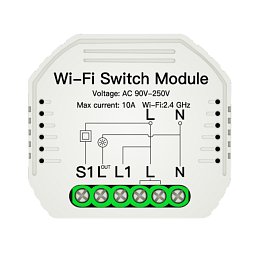 Wi‑Fi kontroler 2,4 GHz pro zapnutí/timer spínače 1 vodič 230 V max 10 A SMART INTEC - FANEUROPE Obrázek pro produkt Wi‑Fi kontroler 2,4 GHz pro zapnutí/timer spínače 1 vodič 230 V max 10 A SMART INTEC - FANEUROPE
