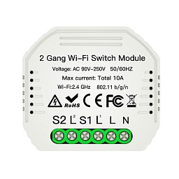 Wi‑Fi kontroler 2,4 GHz pro zapnutí/timer spínače 2 vodiče 230 V max 10 A SMART INTEC - FANEUROPE Obrázek pro produkt Wi‑Fi kontroler 2,4 GHz pro zapnutí/timer spínače 2 vodiče 230 V max 10 A SMART INTEC - FANEUROPE