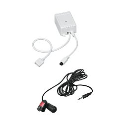 Dálkový ovladač a řídící jednotka RGB 12 V pro LED pásek s ovládáním hudbou - FANEUROPE Obrázek pro produkt Dálkový ovladač a řídící jednotka RGB 12 V pro LED pásek s ovládáním hudbou - FANEUROPE