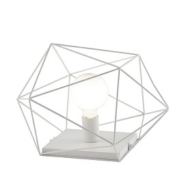 Stolní lampa Lume Abraxas, bílá, 1 x E27, 40,5 x 29,5 x 26,5 cm - FANEUROPE Obrázek pro produkt Stolní lampa Lume Abraxas, bílá, 1 x E27, 40,5 x 29,5 x 26,5 cm - FANEUROPE