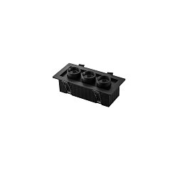 Vestavné LED svítidlo Sider (černé) 16 W, 2130 lm, CCT 3000/4200/6500 K, 188 x 90 x 70 mm - FANEUROPE Obrázek pro produkt Vestavné LED svítidlo Sider (černé) 16 W, 2130 lm, CCT 3000/4200/6500 K, 188 x 90 x 70 mm - FANEUROPE