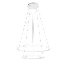Závěsné LED svítidlo AXIS, bílá, 31 W, 3360 lm, RGB + CCT, dálkový ovladač, stmívatelné 60/40 x 150 cm - FANEUROPE Obrázek pro produkt Závěsné LED svítidlo AXIS, bílá, 31 W, 3360 lm, RGB + CCT, dálkový ovladač, stmívatelné 60/40 x 150 cm - FANEUROPE