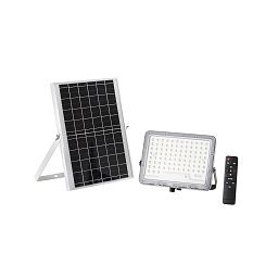 Solární svítidlo GLASER, 1800 lm, 4000 K, vestavěná baterie 3,2 V 15 Ah - FANEUROPE Obrázek pro produkt Solární svítidlo GLASER, 1800 lm, 4000 K, vestavěná baterie 3,2 V 15 Ah - FANEUROPE