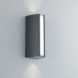 Venkovní nástěnné svítidlo LED RAY antracit hliník 14W 1490 lm CCT IP54 20x8,5x7,8 cm - FANEUROPE Obrázek pro produkt Venkovní nástěnné svítidlo LED RAY antracit hliník 14W 1490 lm CCT IP54 20x8,5x7,8 cm - FANEUROPE