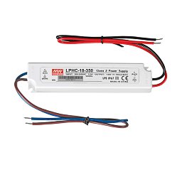Driver MW LPH konst.napětí IP67 výstup DC 24V 0,75A 18W vstup AC180-264V DC254-370V 14x3x2,2 cm - FANEUROPE Obrázek pro produkt Driver MW LPH konst.napětí IP67 výstup DC 24V 0,75A 18W vstup AC180-264V DC254-370V 14x3x2,2 cm - FANEUROPE