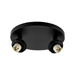 Deko-Light stropní přisazené svítidlo - Can Tilt kulaté základna, 2x 7,5 W GU10, černá - LIGHT IMPRESSIONS Obrázek pro produkt Deko-Light stropní přisazené svítidlo - Can Tilt kulaté základna, 2x 7,5 W GU10, černá - LIGHT IMPRESSIONS