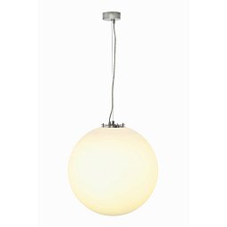 Závěsné svítidlo ROTOBALL závěsná E27 bílý plast 230V E27 24W - BIG WHITE (SLV) Obrázek pro produkt Závěsné svítidlo ROTOBALL závěsná E27 bílý plast 230V E27 24W - BIG WHITE (SLV)