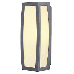 MERIDIAN BOX nástěnná se senzorem antracitová 230V E27 24W IP54 - BIG WHITE (SLV) Obrázek pro produkt MERIDIAN BOX nástěnná se senzorem antracitová 230V E27 24W IP54 - BIG WHITE (SLV)