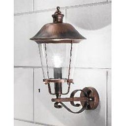 Venkovní nástěnné svítidlo 1x100W E27,černá měď, IP44,výška 50cm - ORION Obrázek pro produkt Venkovní nástěnné svítidlo 1x100W E27,černá měď, IP44,výška 50cm - ORION