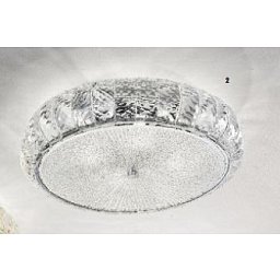Stropní svítidlo 4x25W G9 chrom/křišťál 1A, průměr 42cm - ORION Obrázek pro produkt Stropní svítidlo 4x25W G9 chrom/křišťál 1A, průměr 42cm - ORION