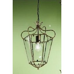 Závěsné svítidlo 1xE27 antik/zlato, průměr 30cm, výška 44cm - ORION Obrázek pro produkt Závěsné svítidlo 1xE27 antik/zlato, průměr 30cm, výška 44cm - ORION