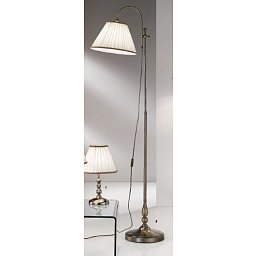 Stojací lampa 1xE27 patina, s vypínačem, výška 174cm - ORION Obrázek pro produkt Stojací lampa 1xE27 patina, s vypínačem, výška 174cm - ORION