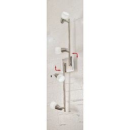 Stropní svítidlo 4x40W G9 satin, průměr skla 5,5cm, délka 80cm - ORION Obrázek pro produkt Stropní svítidlo 4x40W G9 satin, průměr skla 5,5cm, délka 80cm - ORION
