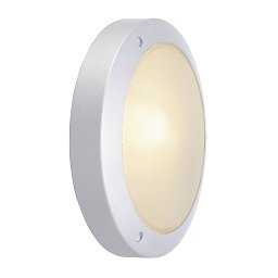 Venkovní svítidlo BULAN stropní stříbrnošedá 230V E14 11W IP44 - BIG WHITE (SLV) Obrázek pro produkt Venkovní svítidlo BULAN stropní stříbrnošedá 230V E14 11W IP44 - BIG WHITE (SLV)