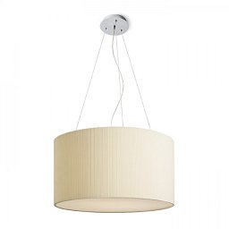 LALO 55 závěsná krémově bílá matný nikl 230V E27 3x60W - RED - DESIGN RENDL Obrázek pro produkt LALO 55 závěsná krémově bílá matný nikl 230V E27 3x60W - RED - DESIGN RENDL