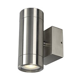 ASTINA GU10 dvousměrná česaná ocel 230V GU10 2x35W IP44 - BIG WHITE (SLV) Obrázek pro produkt ASTINA GU10 dvousměrná česaná ocel 230V GU10 2x35W IP44 - BIG WHITE (SLV)