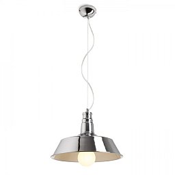 GOLDIE 36 závěsná chrom 230V E27 42W - RED - DESIGN RENDL Obrázek pro produkt GOLDIE 36 závěsná chrom 230V E27 42W - RED - DESIGN RENDL