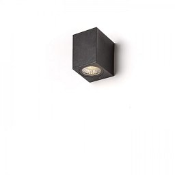 KUBI I antracitová 230V LED 3W IP54 3000K - RED - DESIGN RENDL Obrázek pro produkt KUBI I antracitová 230V LED 3W IP54 3000K - RED - DESIGN RENDL