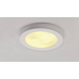 Stropní svítidlo GL105 stropní kruhová sádra bílá 230V E27 2x25W - BIG WHITE (SLV) Obrázek pro produkt Stropní svítidlo GL105 stropní kruhová sádra bílá 230V E27 2x25W - BIG WHITE (SLV)